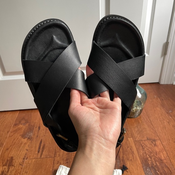 New! Liberté Leather Capri Sandal - Picture 9 of 11